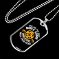 You Are The Only Bible For Unbelievers Christian Necklace Stainless Steel or 18k Gold Dog Tag 24" Chain-Express Your Love Gifts
