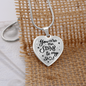You Are The Stars To My Sky Necklace Stainless Steel or 18k Gold Heart 18-22"-Express Your Love Gifts
