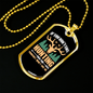 You Don'T Like Me Hunting Necklace Stainless Steel or 18k Gold Dog Tag 24" Chain-Express Your Love Gifts