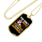 You Don't Need Superpowers Crypto Necklace Stainless Steel or 18k Gold Dog Tag 24" Chain-Express Your Love Gifts