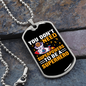 You Don't Need Superpowers Crypto Necklace Stainless Steel or 18k Gold Dog Tag 24" Chain-Express Your Love Gifts