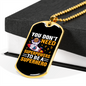 You Don't Need Superpowers Crypto Necklace Stainless Steel or 18k Gold Dog Tag 24" Chain-Express Your Love Gifts