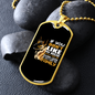 You'll Like Me Necklace Stainless Steel or 18k Gold Dog Tag 24" Chain-Express Your Love Gifts