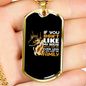You'll Like Me Necklace Stainless Steel or 18k Gold Dog Tag 24" Chain-Express Your Love Gifts