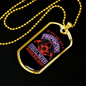 You'Ll Never Understand Firefighter Gift Stainless Steel or 18k Gold Dog Tag 24" Chain-Express Your Love Gifts