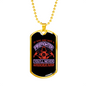 You'Ll Never Understand Firefighter Gift Stainless Steel or 18k Gold Dog Tag 24" Chain-Express Your Love Gifts
