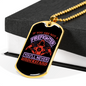 You'Ll Never Understand Firefighter Gift Stainless Steel or 18k Gold Dog Tag 24" Chain-Express Your Love Gifts