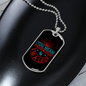 You Mean Leo Zodiac Necklace Stainless Steel or 18k Gold Dog Tag 24" Chain-Express Your Love Gifts