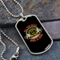 You Need Love and Dog Necklace Stainless Steel or 18k Gold Dog Tag 24" Chain-Express Your Love Gifts