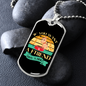 You Want a Friend Buy a Dog Blue Necklace Stainless Steel or 18k Gold Dog Tag 24" Chain-Express Your Love Gifts