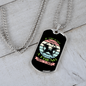 You Want a Friend Buy a Dog Blue Pink Necklace Stainless Steel or 18k Gold Dog Tag 24" Chain-Express Your Love Gifts