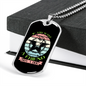 You Want a Friend Buy a Dog Blue Pink Necklace Stainless Steel or 18k Gold Dog Tag 24" Chain-Express Your Love Gifts