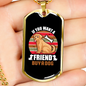 You Want a Friend Buy a Dog Bone Necklace Stainless Steel or 18k Gold Dog Tag 24" Chain-Express Your Love Gifts
