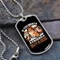 You Want a Friend Buy a Dog Family Necklace Stainless Steel or 18k Gold Dog Tag 24" Chain-Express Your Love Gifts
