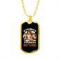 You Want a Friend Buy a Dog Family Necklace Stainless Steel or 18k Gold Dog Tag 24" Chain-Express Your Love Gifts