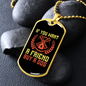 You Want a Friend Buy a Dog Windmill Necklace Stainless Steel or 18k Gold Dog Tag 24" Chain-Express Your Love Gifts
