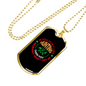 You Won'T Like Me Hunting Necklace Stainless Steel or 18k Gold Dog Tag 24" Chain-Express Your Love Gifts