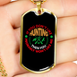You Won'T Like Me Hunting Necklace Stainless Steel or 18k Gold Dog Tag 24" Chain-Express Your Love Gifts