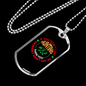 You Won'T Like Me Hunting Necklace Stainless Steel or 18k Gold Dog Tag 24" Chain-Express Your Love Gifts