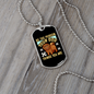 Your Dog Thinks Necklace Stainless Steel or 18k Gold Dog Tag 24" Chain-Express Your Love Gifts