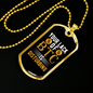Your Lack of BTC is Disturbing Crypto Necklace Stainless Steel or 18k Gold Dog Tag 24" Chain-Express Your Love Gifts
