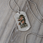 Your Last Horse Necklace Stainless Steel or 18k Gold Dog Tag 24" Chain-Express Your Love Gifts