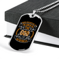 Your Potential Is The Sum Christian Necklace Stainless Steel or 18k Gold Dog Tag 24" Chain-Express Your Love Gifts