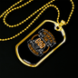 Your Potential Necklace Stainless Steel or 18k Gold Dog Tag 24" Chain-Express Your Love Gifts