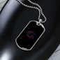 Zodiac Cancer Zodiac Necklace Stainless Steel or 18k Gold Dog Tag 24" Chain-Express Your Love Gifts