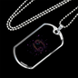 Zodiac Cancer Zodiac Necklace Stainless Steel or 18k Gold Dog Tag 24" Chain-Express Your Love Gifts