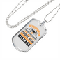 Zodiac Sign Disease Zodiac Necklace Stainless Steel or 18k Gold Dog Tag 24" Chain-Express Your Love Gifts