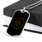 Zodiac Signs Zodiac Necklace Stainless Steel or 18k Gold Dog Tag 24" Chain-Express Your Love Gifts